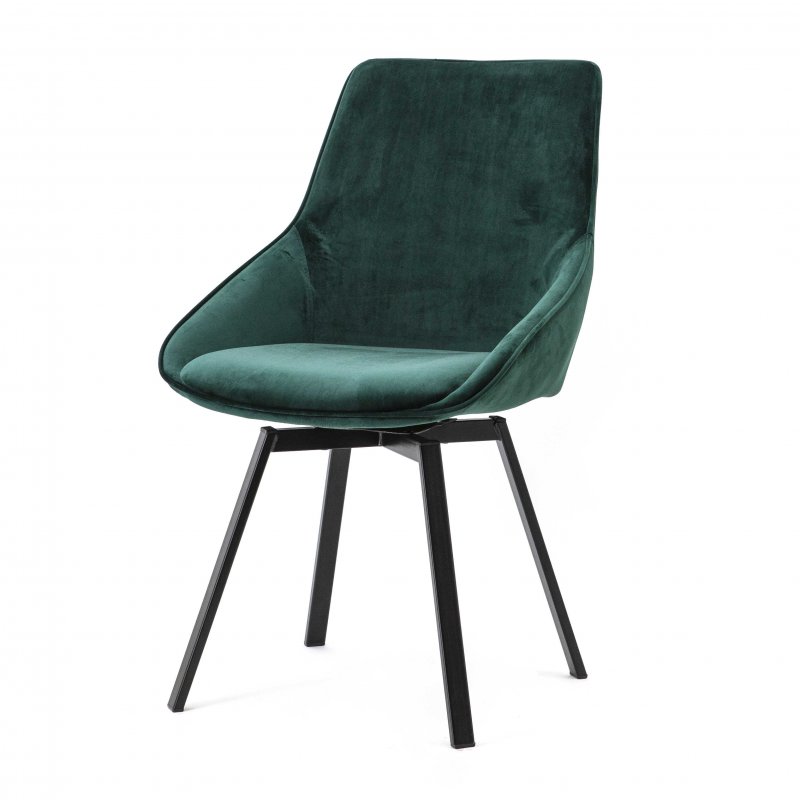 BRENDA chaise tournate - Vert