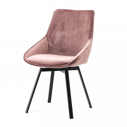 Huis Maison Bogaert BRENDA chaise tournate - Rose