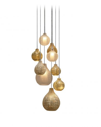 Huis Maison Bogaert Lustre BALLS 9 diamand