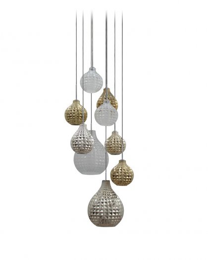 Lustre BALLS 9 diamand