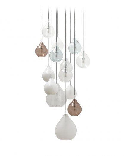 Huis Maison Bogaert Luster Balls 14 blanc