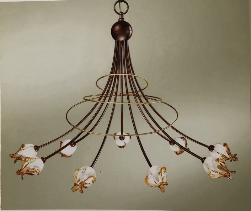 Lustre COMO - 6 lampes rond