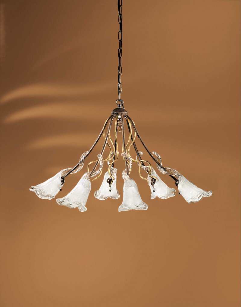 Luster NOLA - 6 lampes - rond