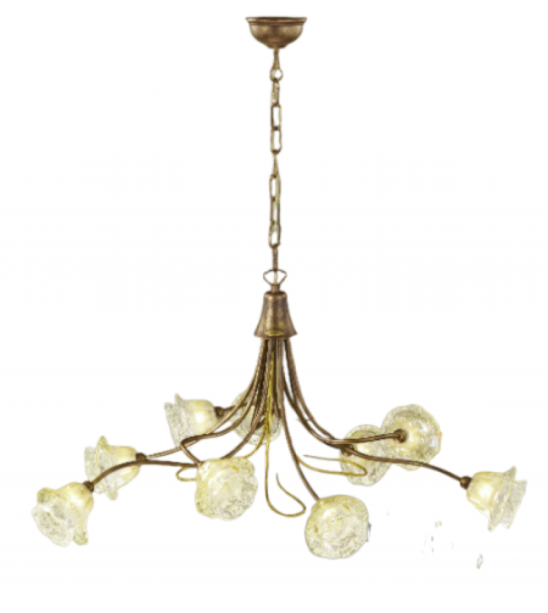 Lustre ROMA - 9 lampes - rond