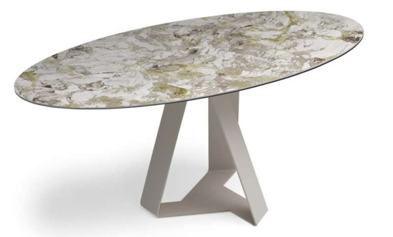 Table Dekton Carlo ovale