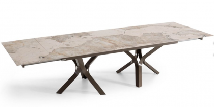 Table Dekton Kevin avec rallonge