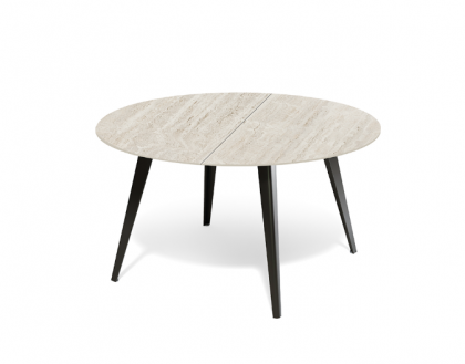 Dekton by Consentino Table Dekton Malo rond avec rallonge